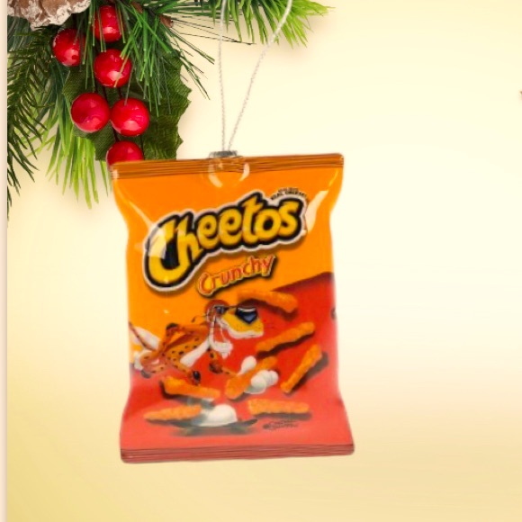 Crunchy Cheetos Ornament, 4”L approx,”Not edible * Seasonal  Ornament NWT - Picture 3 of 6